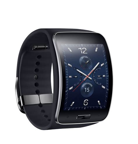 Galaxy gear watch. Sporty but Sleek. The Gear Sport ($299.00 at Amazon) is meant to fall between the Gear S3, Samsung's flagship smartwatch, and the Gear Fit2 Pro fitness tracker. Its measures 0.5 by 1.6 by 1.7 ... 