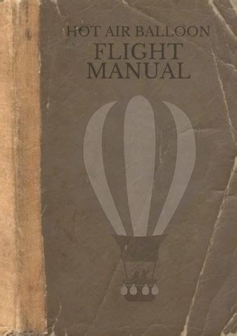 Galaxy hot air balloon flight manual. - Ford fiesta finesse 2004 owners manual.