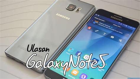 Galaxy note 5 youtube
