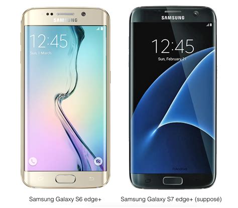 Galaxy s7 and galaxy s7 edge. Mar 14, 2016 · Bridging the size gap between last year’s Galaxy S6 Edge and the S6 Edge Plus, the Samsung Galaxy S7 Edge offers a 5.5-inch display, making it noticeably larger than the “standard” Galaxy S7. 