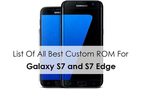 Galaxy s7 custom rom.  LineageOS for Galaxy S7 LineageOS previously I have a Samsung Gal...