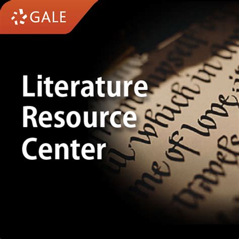 Gale Literature Resource Center