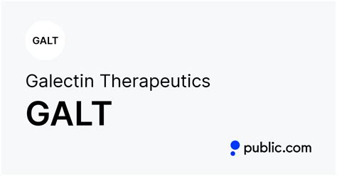 Galectin Therapeutics - GALT - Stock Price Today - Zacks