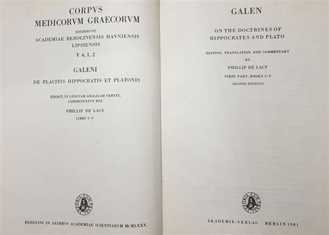 Galen   de constitutione artis medicae (corpus medicorum graecorum). - Manuale di servizio chiller hxc carrier.