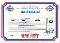 Galericilik Yetki Belgesi İçin Gerekli Evraklar.