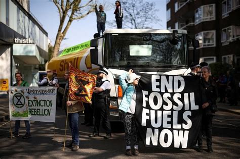 Gallery:  Protest against “dirty banks” that fund fossil fuel industry