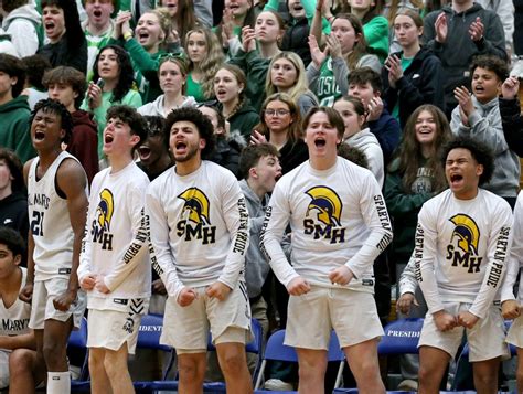 Gallery:  St. Mary’s 58-47 victory over Old Rochester High School