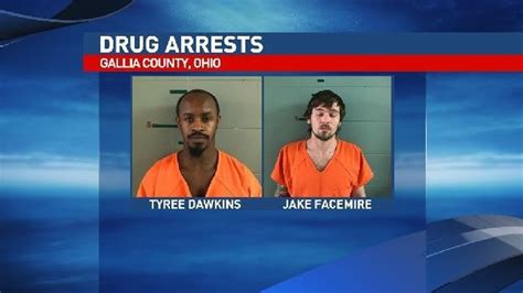 Gallipolis oh arrests. Published: Jan. 5, 2022 at 11:42 AM PST. GALLIPOLIS, Ohio (WTAP) - An overnight car chase on January 4, 2022 led to the arrest of a Gallipolis man. Deputies from the Gallipolis Police Department tried to initiate a traffic stop by turning on their emergency lights on Jackson Pike at the intersection of Buhl Morton Road in Green Township. 