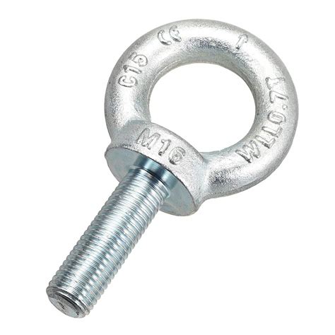 Galvanised Eye Bolt C15 - M16 - Load Capacity: 700 kg - Amazon