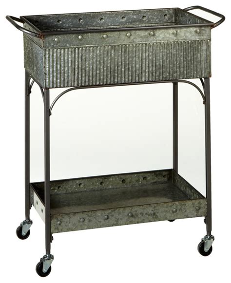 Galvanized Steel : Bar Carts : Target