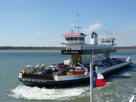  Find out the ferry rules, schedules, and wait times for the Port Aransas and Galveston-Port Bolivar routes. The Port Aransas route operates 24/7 and connects travelers on SH 361, while the Galveston-Port Bolivar route operates 24/7 and connects travelers on SH 87. 