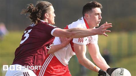 Galway v Derry: The tactics and likely match-ups - BBC Sport