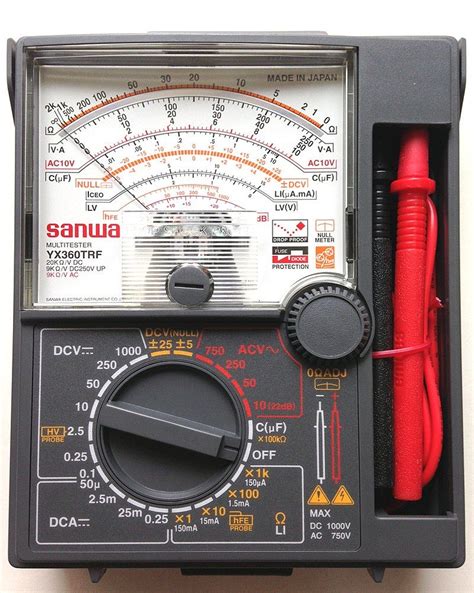 Gambar Multimeter Analog