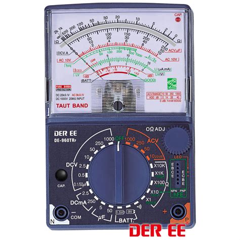 Gambar Multimeter Analog: Cara Mudah Membaca Multimeter / Multitester Analog image 1