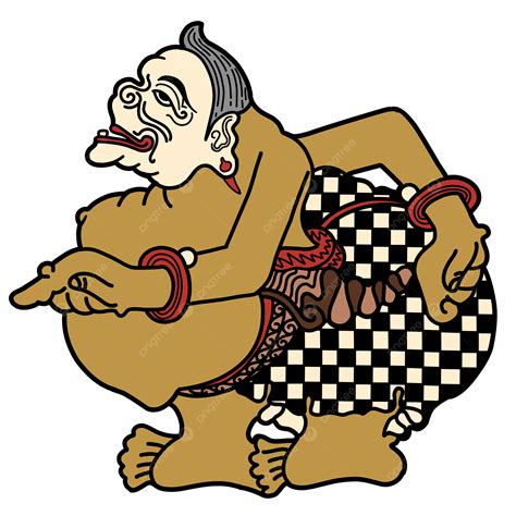 Gambar Wayang Semar 3D