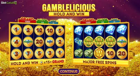Gamblelicious Hold and Win slot 