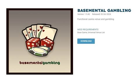 Gamblers table mods.  Basemental Mods Compatibility Cross Functionality This 关于本站 |...