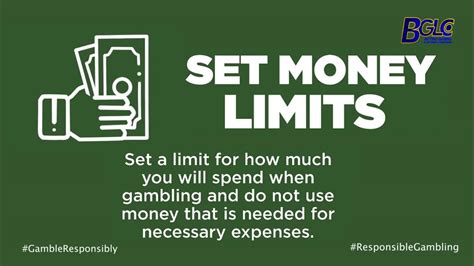 Gambling Guideline Tips to Set Money Limits