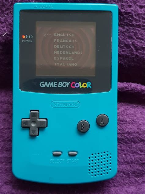 Game Boy Color Azul R (PO135902) eBay