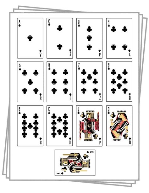 Game Cards Print Game Cards