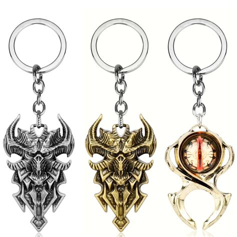 Game Metal Keychain Diablo Keychain Diablo Key Ring …