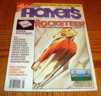 Game Players August 1990 Nintendo PC Sega NEC Amiga Atari …