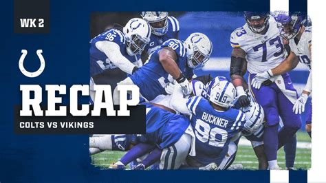 Game Recap Colts vs. Vikings