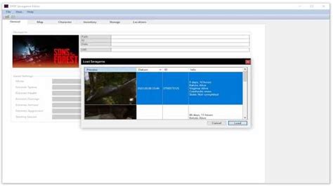 Game Save Editor process