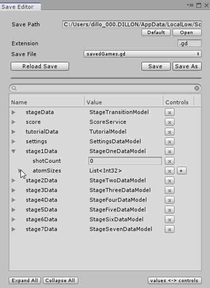 Game Save Editor unity