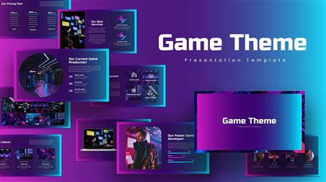 Game Show Ppt Template StayAtHome Games Google Slides and PowerPoint