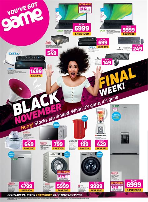 Game Store Black Friday Catalogue