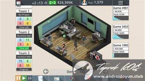Game Studio Tycoon 3 v1.0.3 FULL APK ANDROID OYUN CLUB.