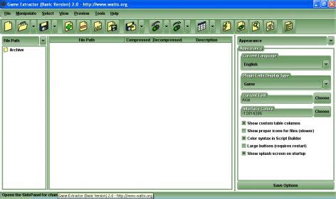 Game extractor how to use.  This is optional, because when you start Game Ext...