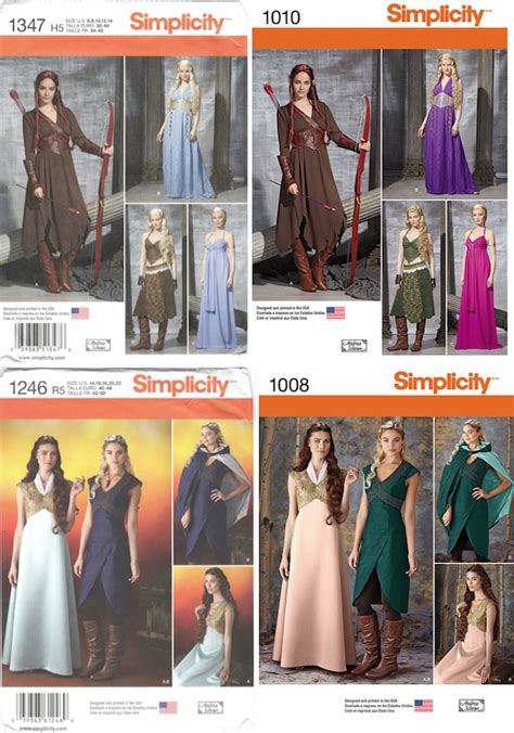 Game of Thrones Costume Patterns PatternVault