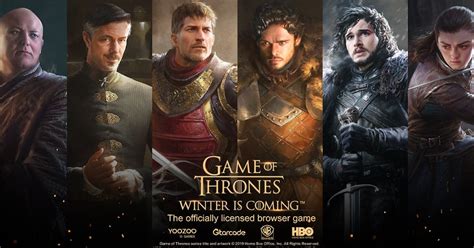 Game of thrones winter is coming characters