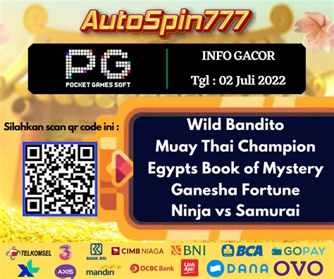 Game slot deposit 5 ribu. Hari ini di pg soft.