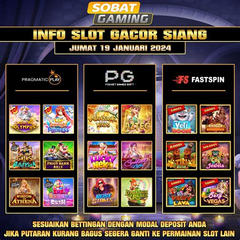 Game slot gacor siang ini. 10 maret 2024 hari.