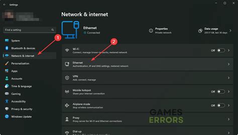 Game stuck on calculating.  going to settings, network, settings, then ...