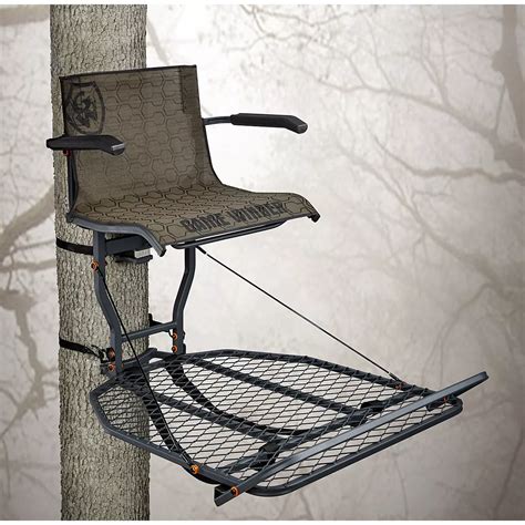 Game winner tree stand blind. Ladders and