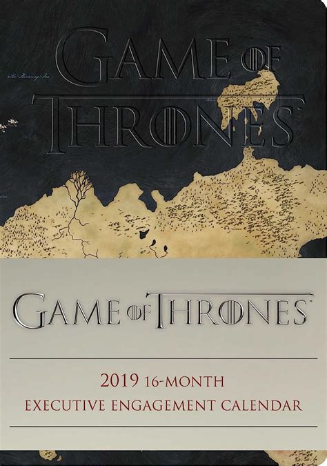 Download Game Of Thrones 2019 16Month Executive Engagement Calendar By Hbo