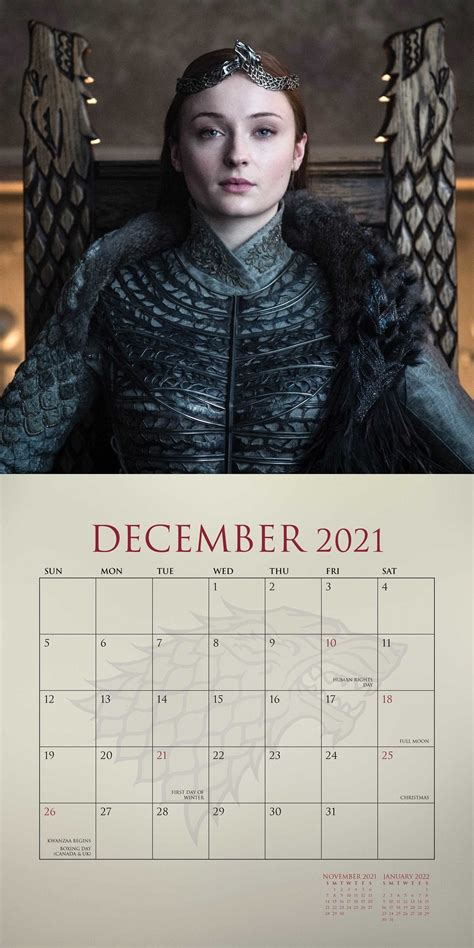 Read Online Game Of Thrones 20202021 16Month Wall Calendar By Hbo
