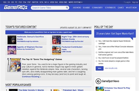 GameFAQs Reviews - 18 Reviews of Gamefaqs.com