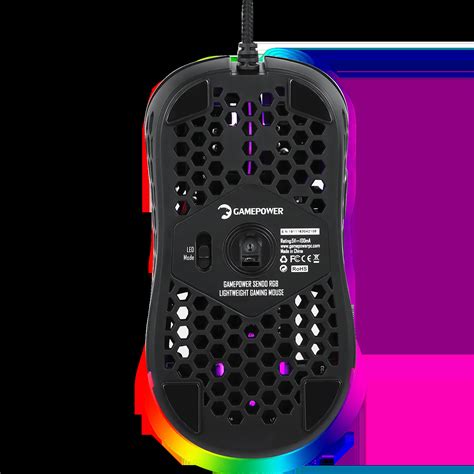 GamePower Sendo RGB Matte (Mat) Optik 10.000DPI 6 Tuş.