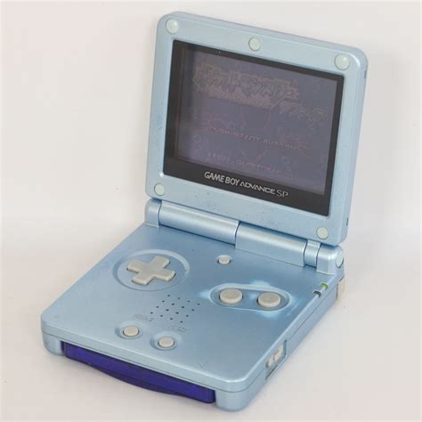 Gameboy Advance Sp Pearl Blue for sale eBay