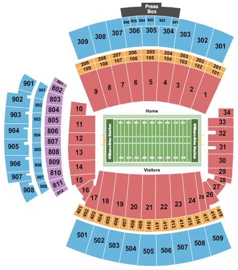 Memphis Football Seating Chart at Liberty Bowl Stadium. View the in