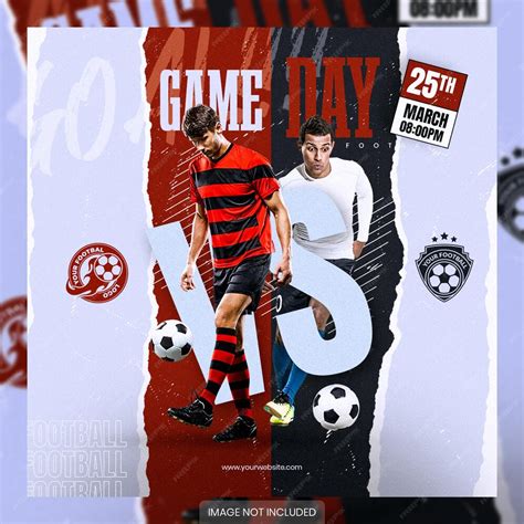 Gameday Photoshop Template