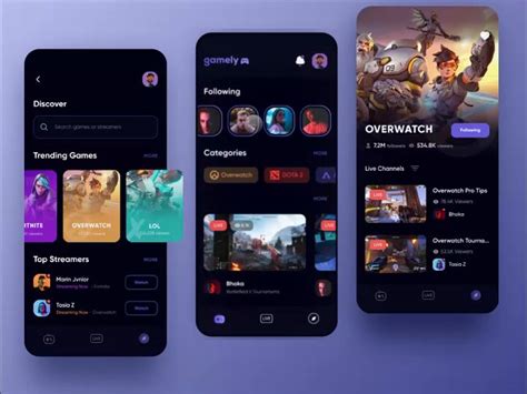 Gamely - Game Streaming App Game streaming, Android