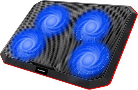 Gamenote Laptop Fan Cooling Pad, Laptop Cooler with 4 …