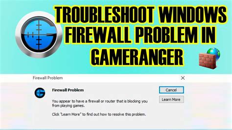 Gameranger connection problem.  Here I bring you the solution to the Firewall problem that ap...