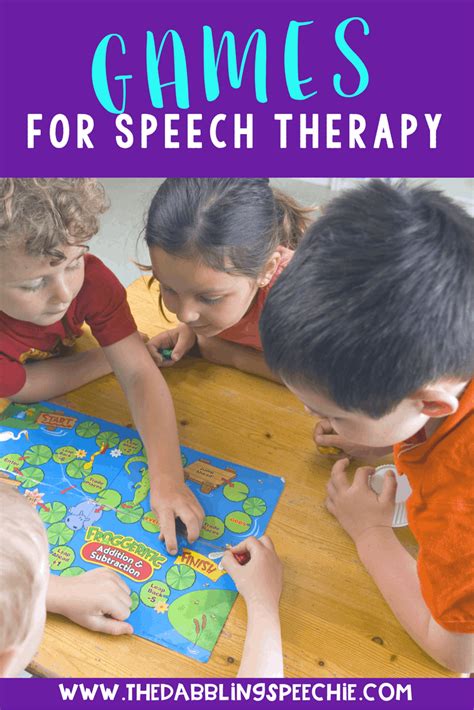 Games For Speech Therapy - thedabblingspeechie